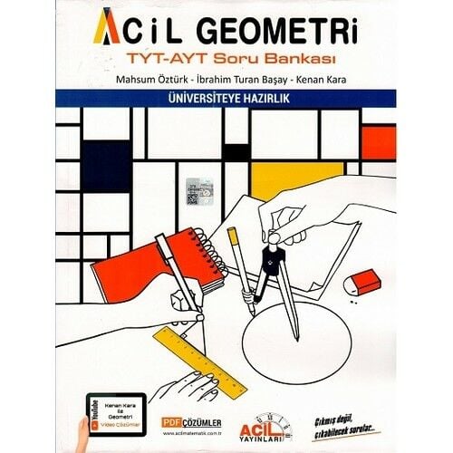 Acil Yayınları TYT AYT Geometri Soru Bankası