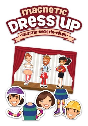 Ks Games Magnetic Dress Up (Eşleştir-Değiştir-Eğlen)