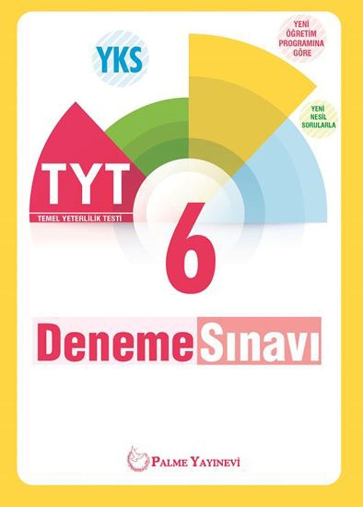 Palme Yayınları TYT 6 Deneme Sınavı