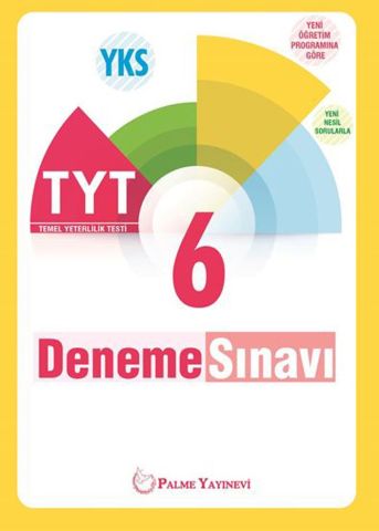 Palme Yayınları TYT 6 Deneme Sınavı