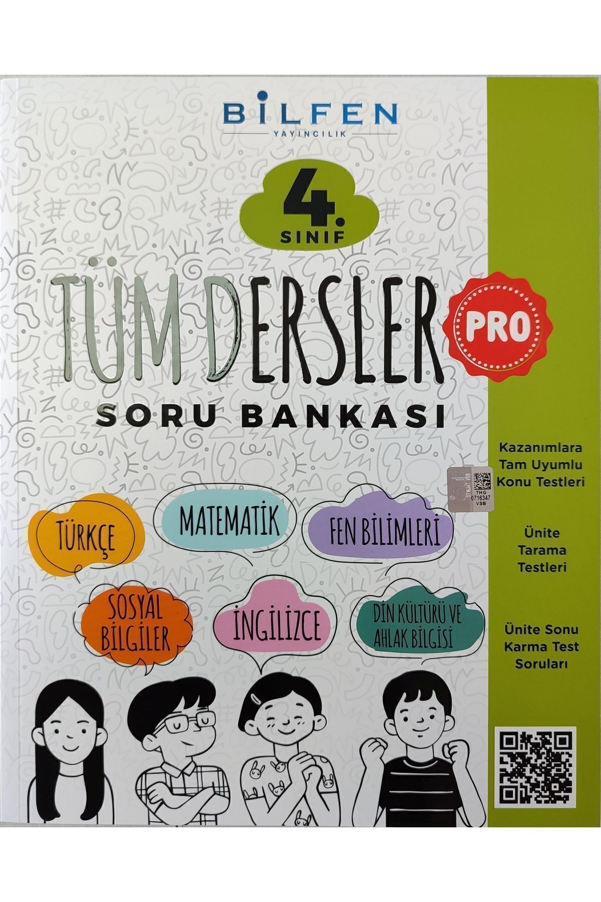 4. Sınıf Pro Tüm Dersler Soru Bankası Bilfen Yayınları Zua Kitap