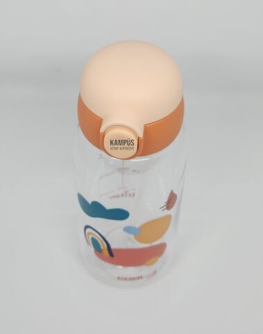 Gıpta Cool-J Medium 600ml Soft Pembe-Kahverengi Kilitli Tritan K7552 Matara