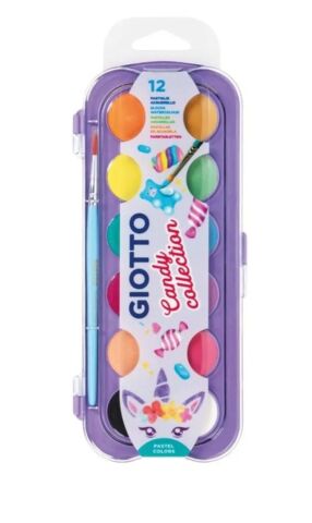 Giotto Candy Collection Sulu Boya 30mm Pastel Renkler