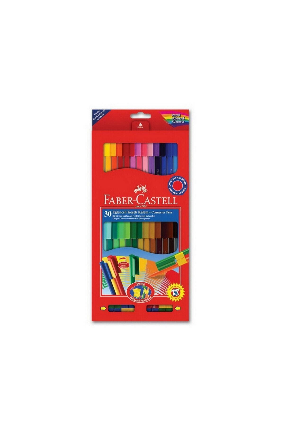 Faber-castell Eğlenceli Keçeli Kalem 30 Renk