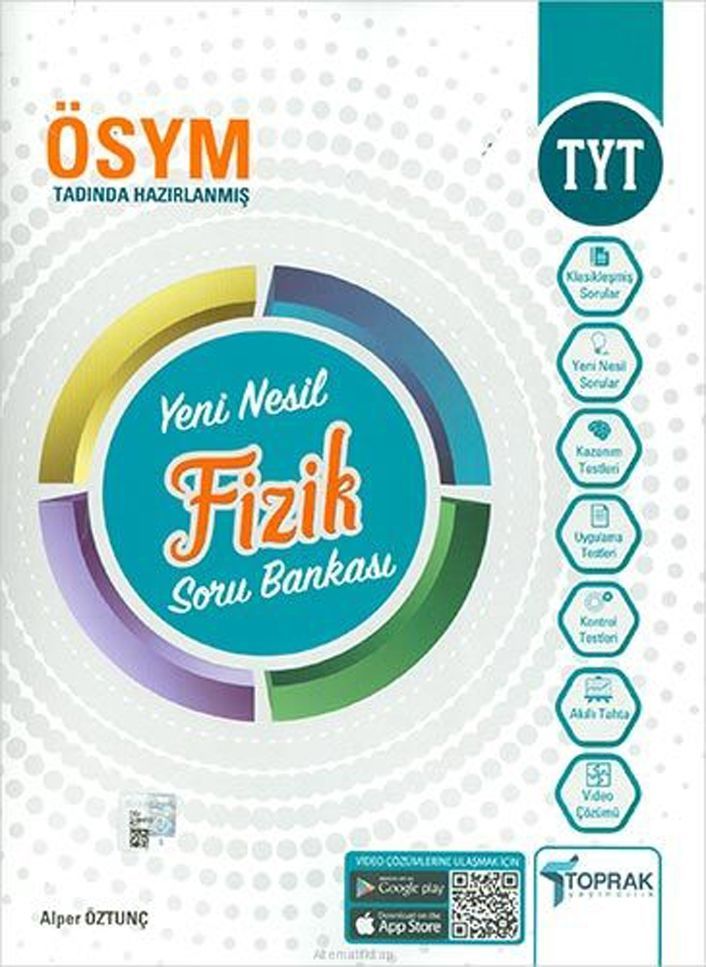 Toprak Yayıncılık TYT Fizik Yeni Nesil Soru Bankası