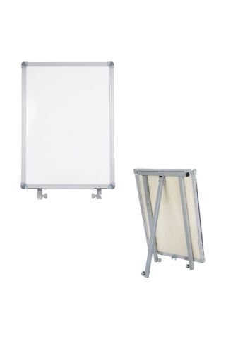 Ant Teleskopik Ayaklı Laminant Yazı Tahtası Beyaz 60X85cm