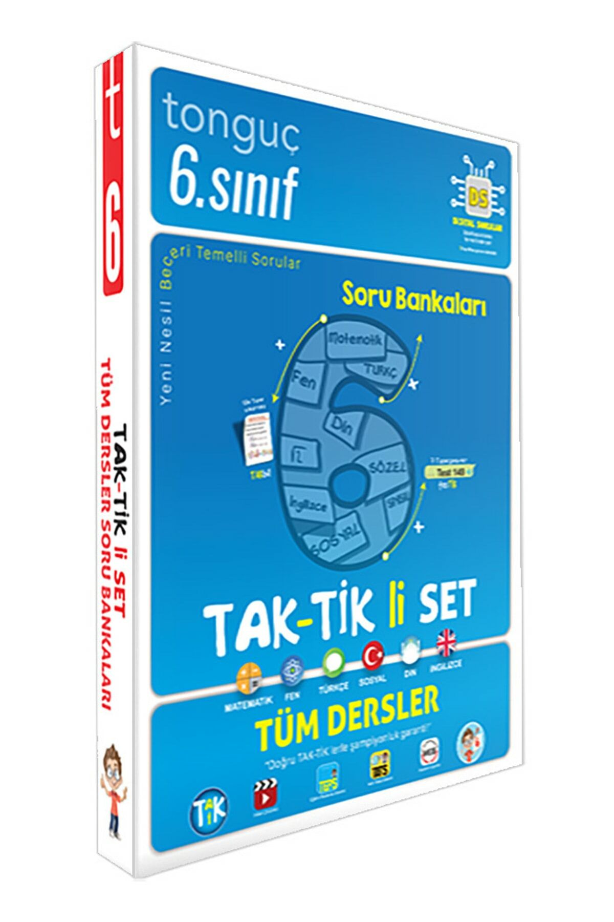 6. Sınıf Taktikli Tüm Dersler Soru Bankası Seti