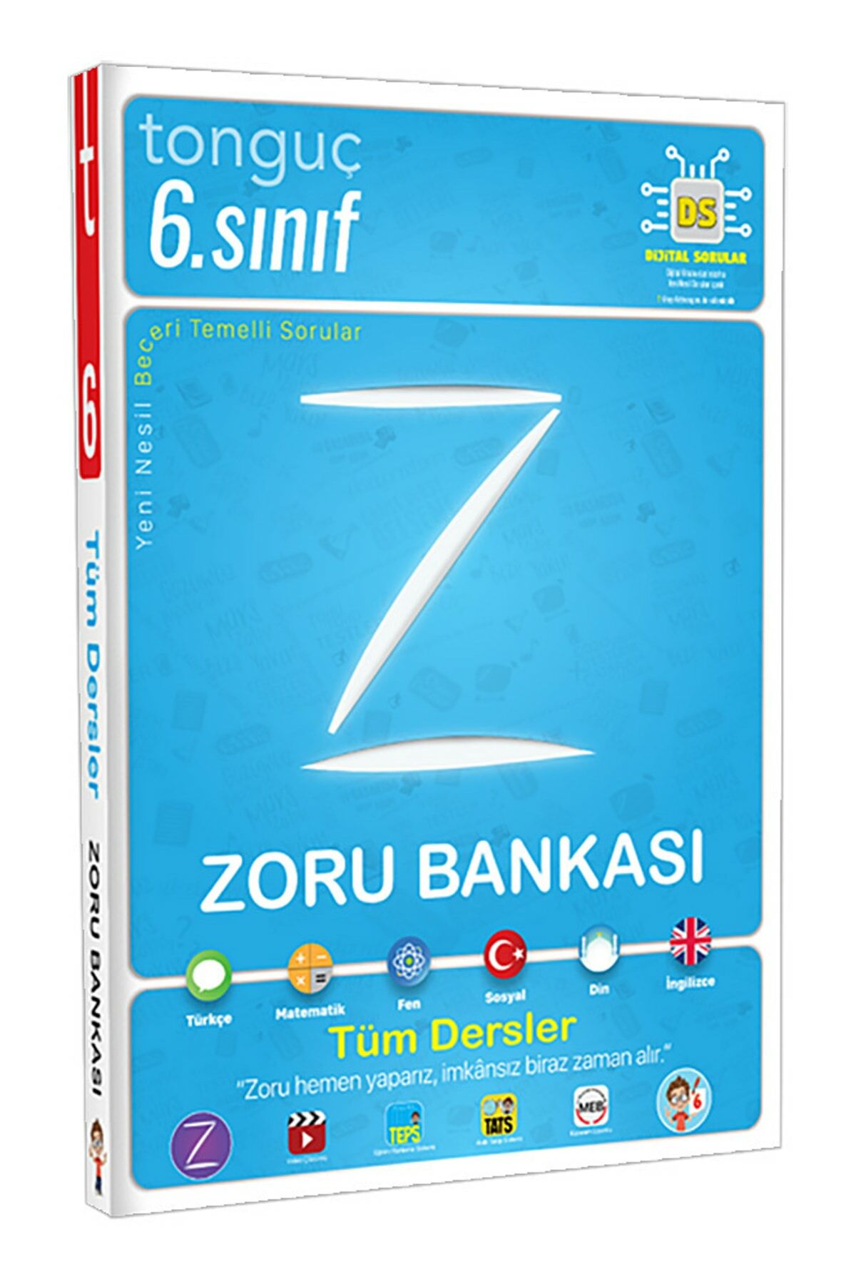 Tonguç 2022 6. Sınıf Zoru Bankası Tüm Dersler