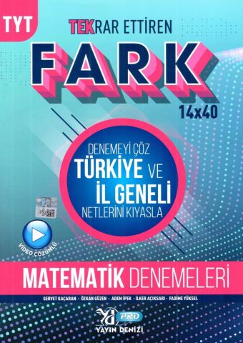 Yayın Denizi TYT Matematik Fark Tekrar Ettiren 14 x 40 Denemesi