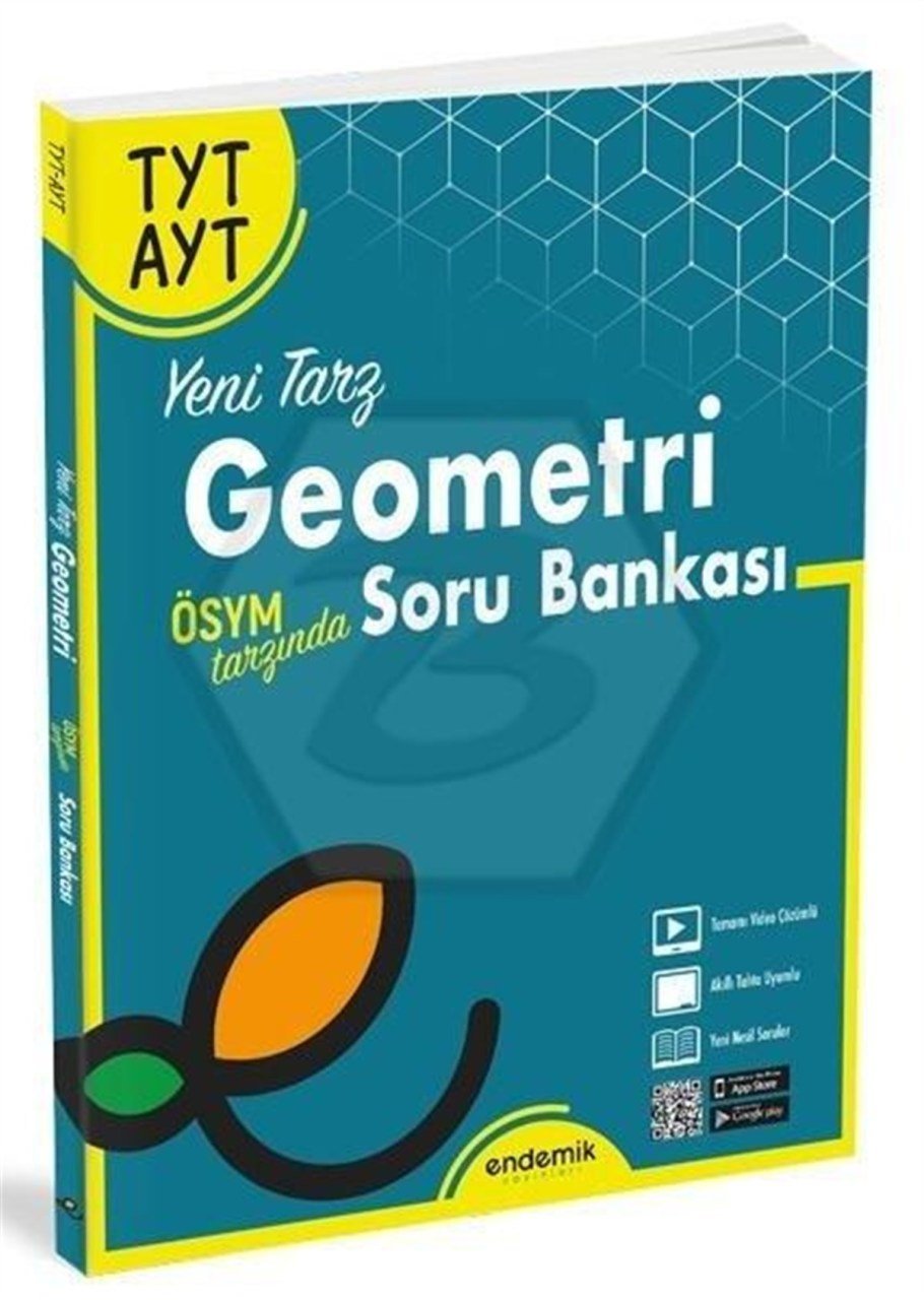 Endemik Yayınları TYT AYT Geometri Yeni Tarz Soru Bankası