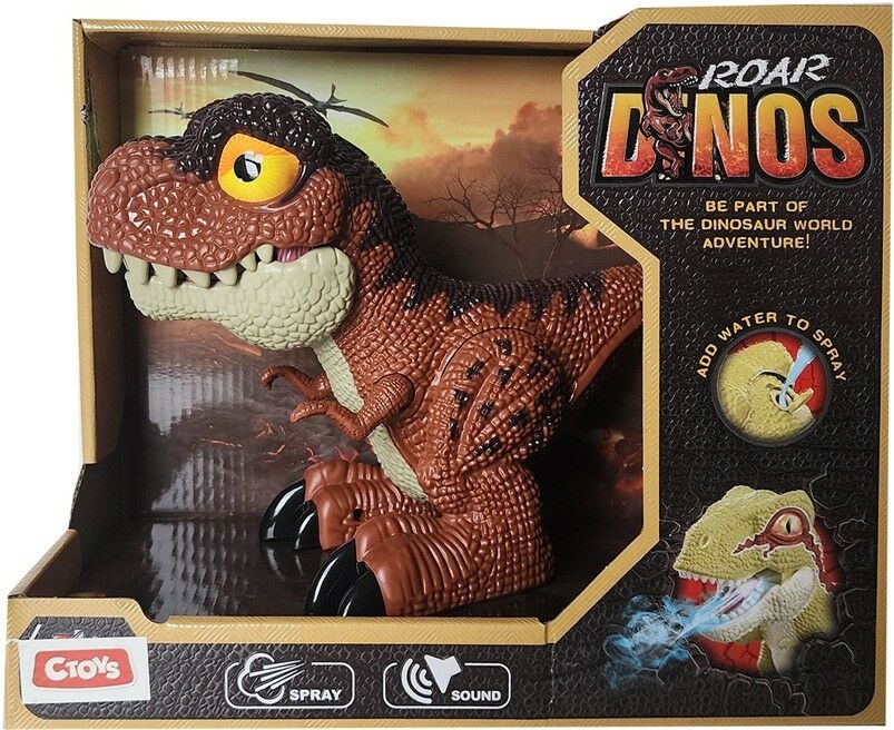 CTOYS Işıklı ve Sesli Buhar Çıkaran Dinozor QX027