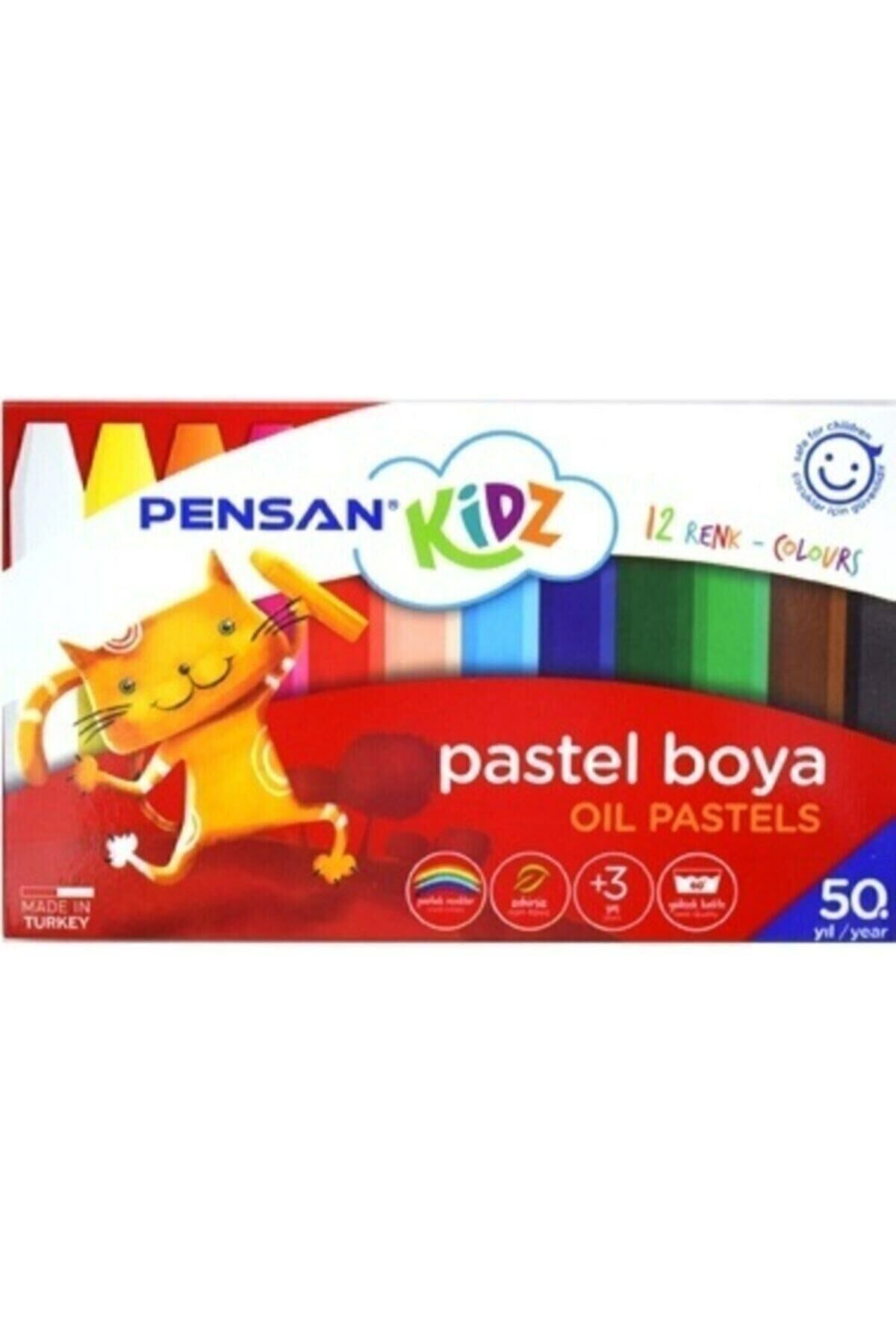 Kidz 12 Renk Pastel Boya 8692404980600