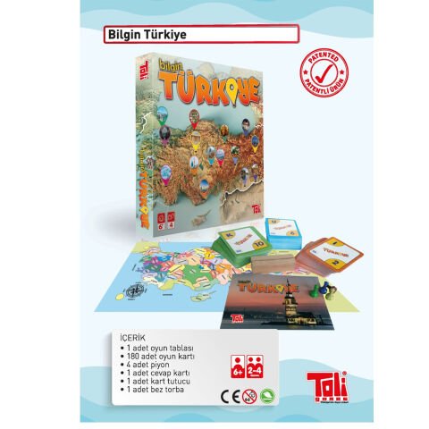 Toli Games Bilgin Türkiye Zeka Oyunu