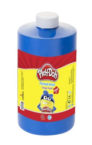 Play-Doh Parmak Boyası 1000ml Mavi PR020