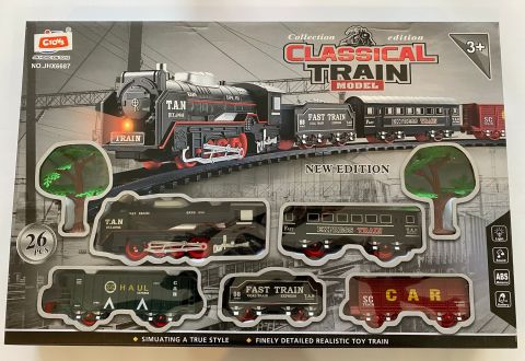 CTOYS Tren Seti 26 Parça  JHX6687