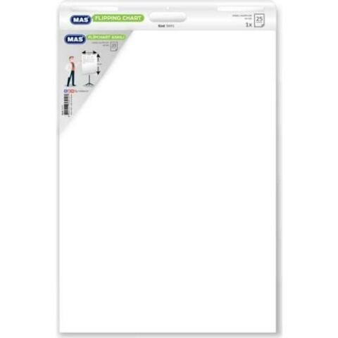 MAS Flipchart Kağıdı Yapışkanlı 30 Yaprak 80 gr 3690