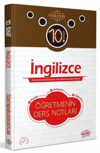 Editör Yayınevi 10. Sınıf İngilizce Öğretmenin Ders Notları