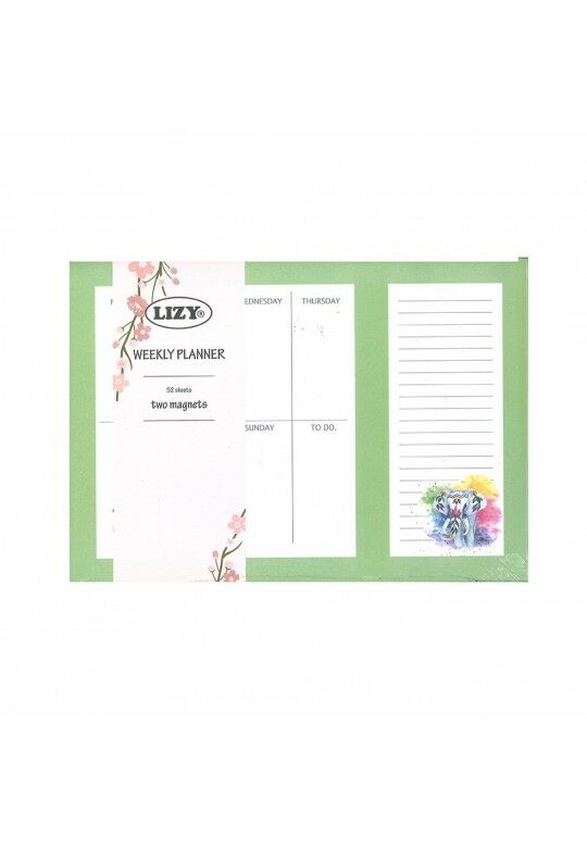 Lizy Weekly Planner 52yp Haftalık Masa Takvimi Tkv02