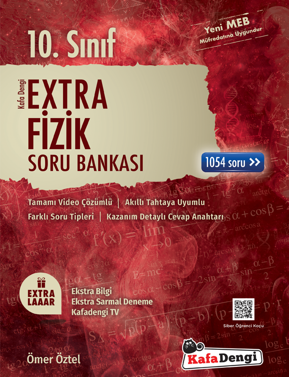 Kafa Dengi Yayınları 10. Sınıf Fizik Extra Soru Bankası