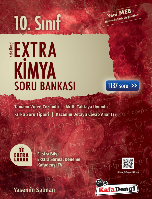 Kafa Dengi Yayınları 10. Sınıf Kimya Extra Soru Bankası