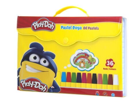 Play-Doh 36 Renk Pastel Boya / Çantali PLAY-PA008