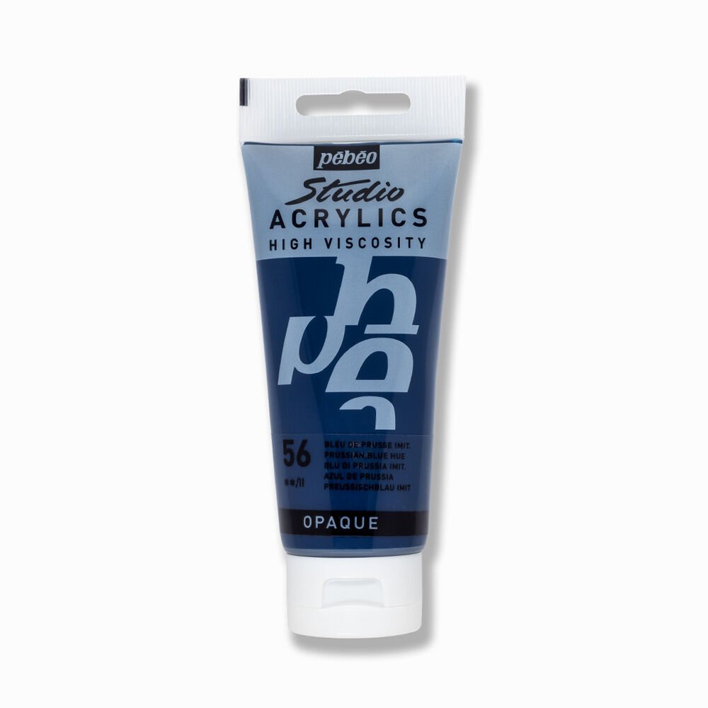 Pebeo Acrylic Studio 100 Ml 56 Prussian Blue