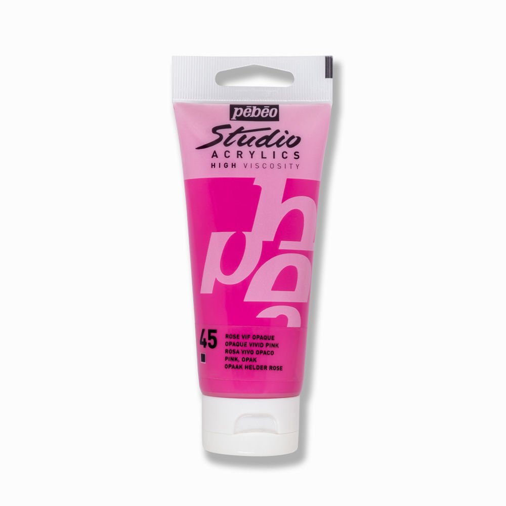 Pebeo Acrylic Studio 100 Ml 45 Vivid Pink