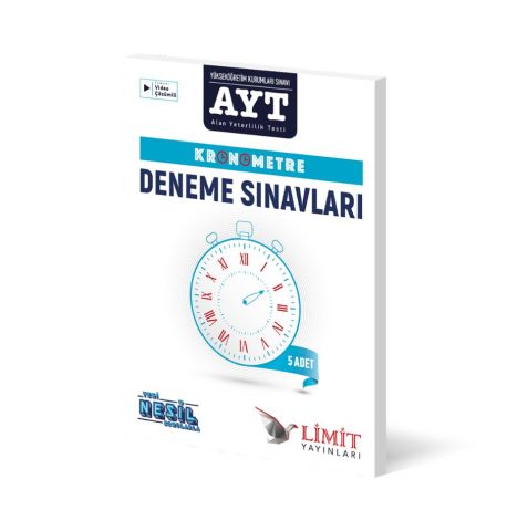 Limit Yayınları AYT Kronometre Deneme Sınavları 5 Adet