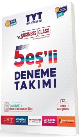 Limit Yayınları TYT Business Class 5 li Deneme Takımı