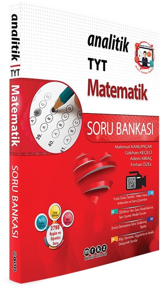 Merkez Yayınları TYT Matematik Analitik Soru Bankası