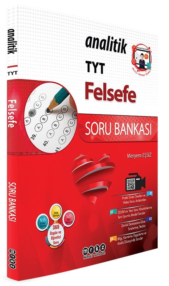 Merkez Yayınları TYT Felsefe Analitik Soru Bankası