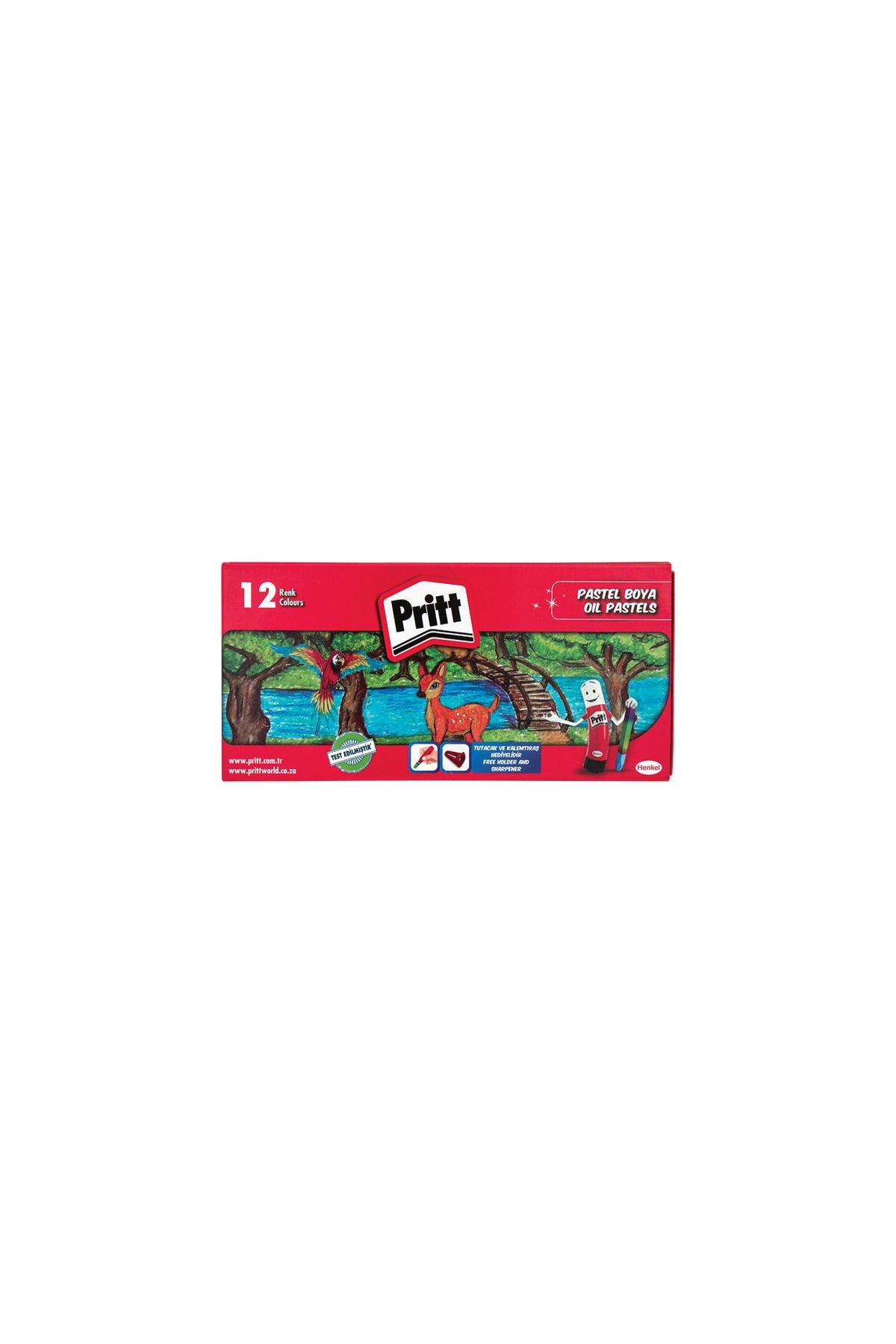 Pritt Pastel Boya 12 Li 1048061