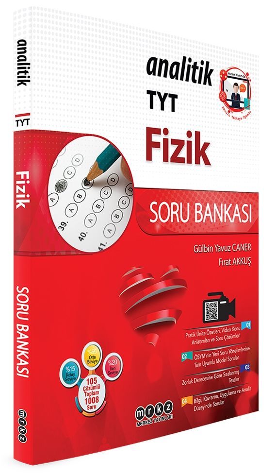 Merkez Yayınları TYT Fizik Analitik Soru Bankası