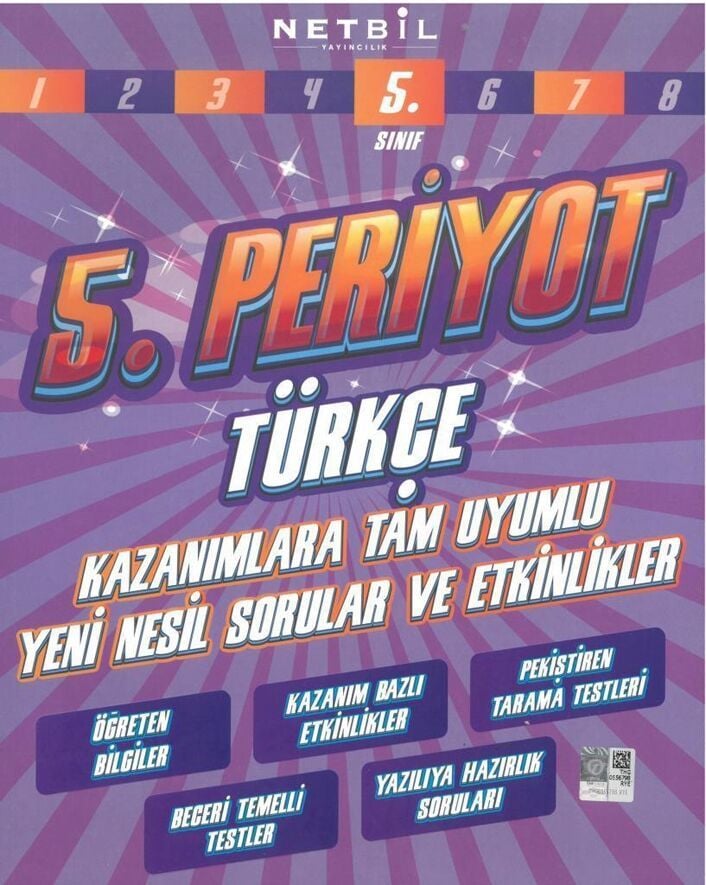 Netbil Yayıncılık 5. Sınıf Türkçe 5. Periyot