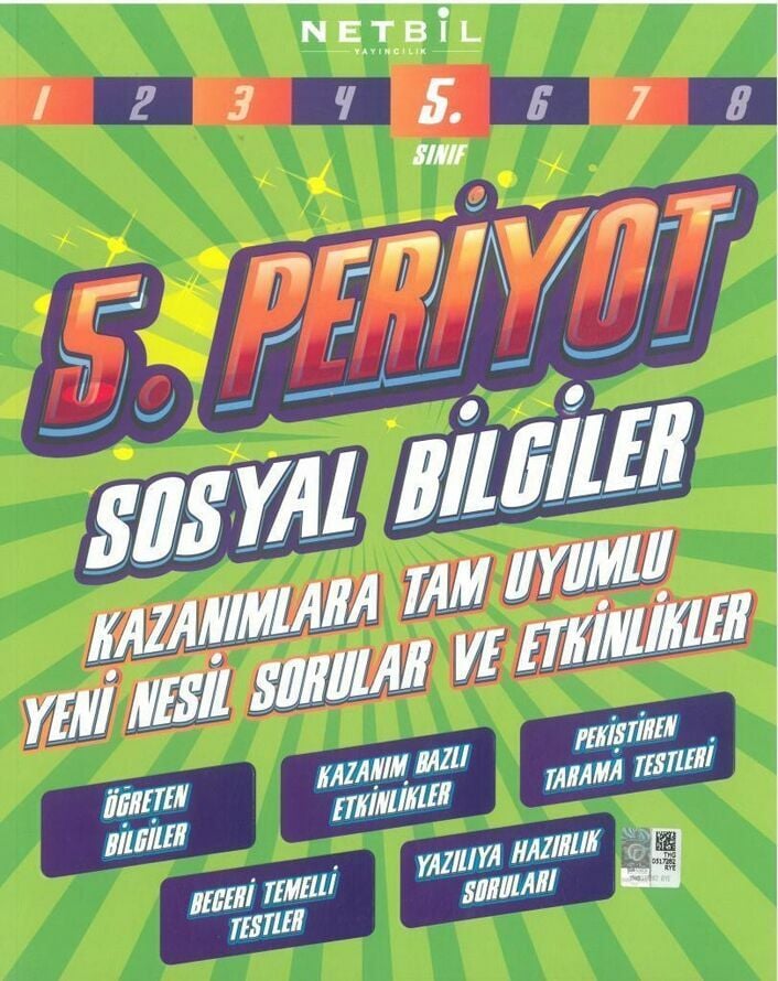 Netbil Yayıncılık 5. Sınıf Sosyal Bilgiler 5. Periyot