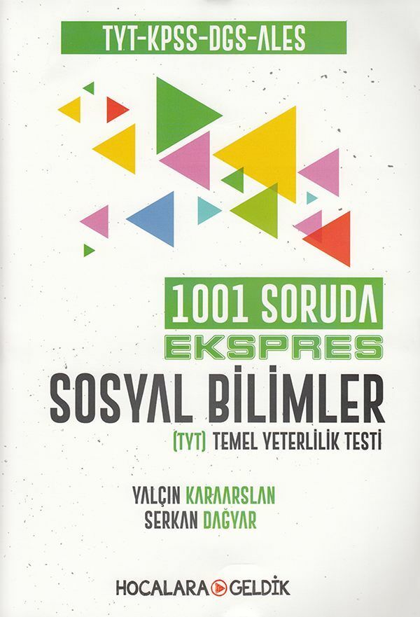 Hocalara Geldik Sosyal Bilimler 1001 Soruda Ekspres