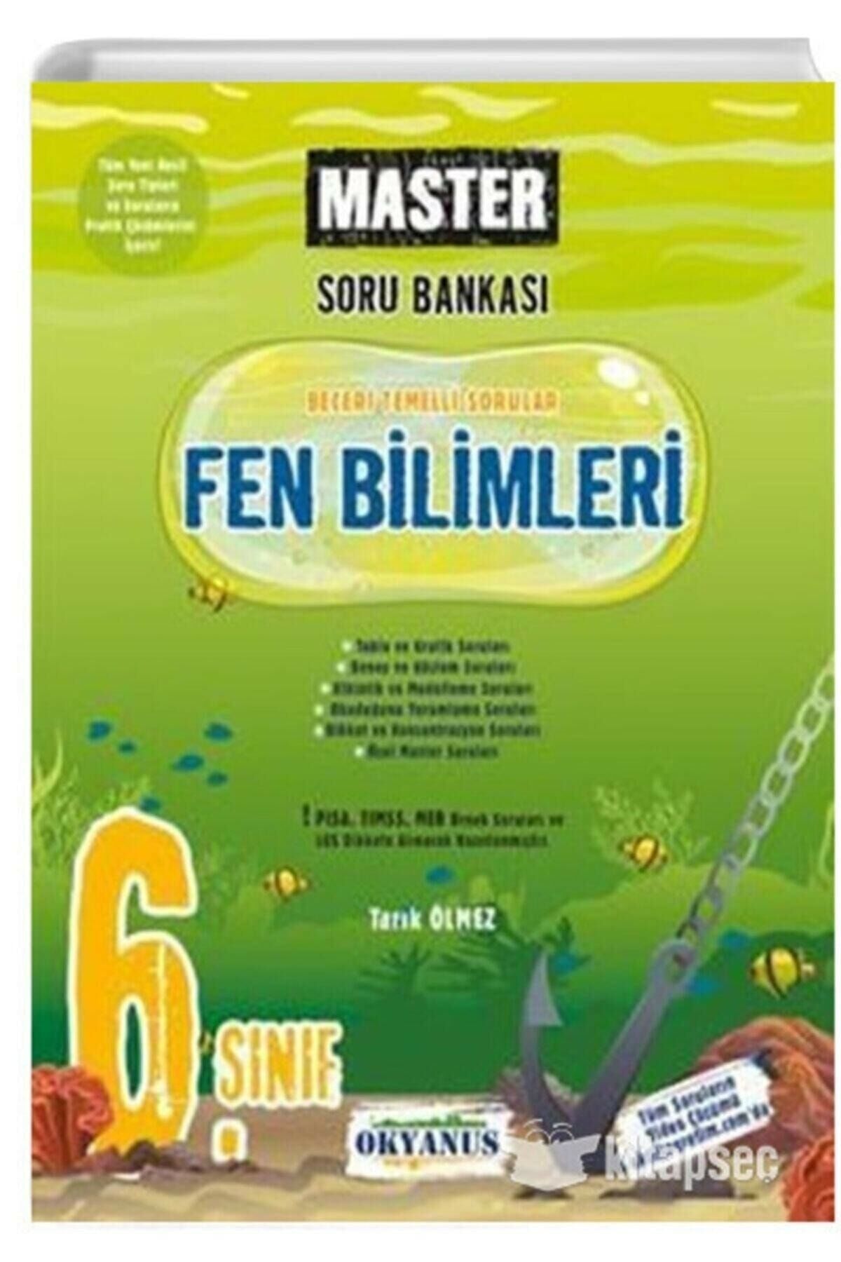 2023 Inları 6. Sınıf Master Fen Bilimleri Soru Bankası