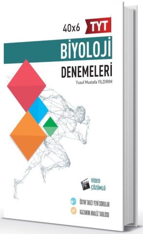 Hız ve Renk Yayınları TYT Biyoloji 40 x 6 Denemeleri