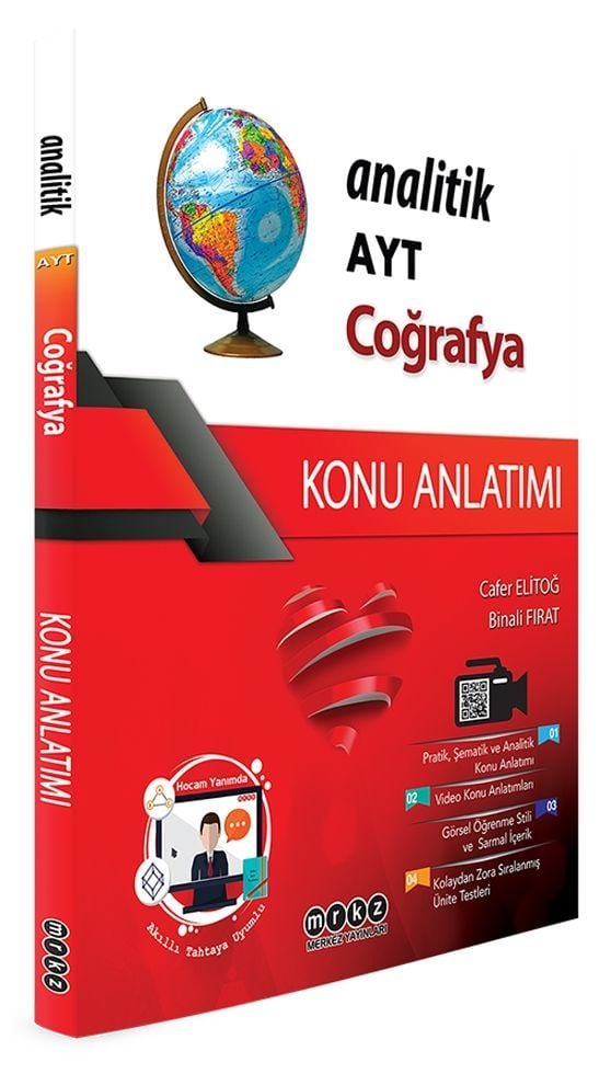 Merkez Yayınları AYT Coğrafya Analitik Konu Anlatımı