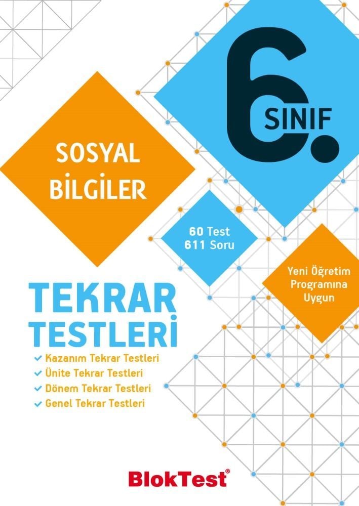 Bloktest Yayınları 6. Sınıf Sosyal Bilgiler Tekrar Testleri