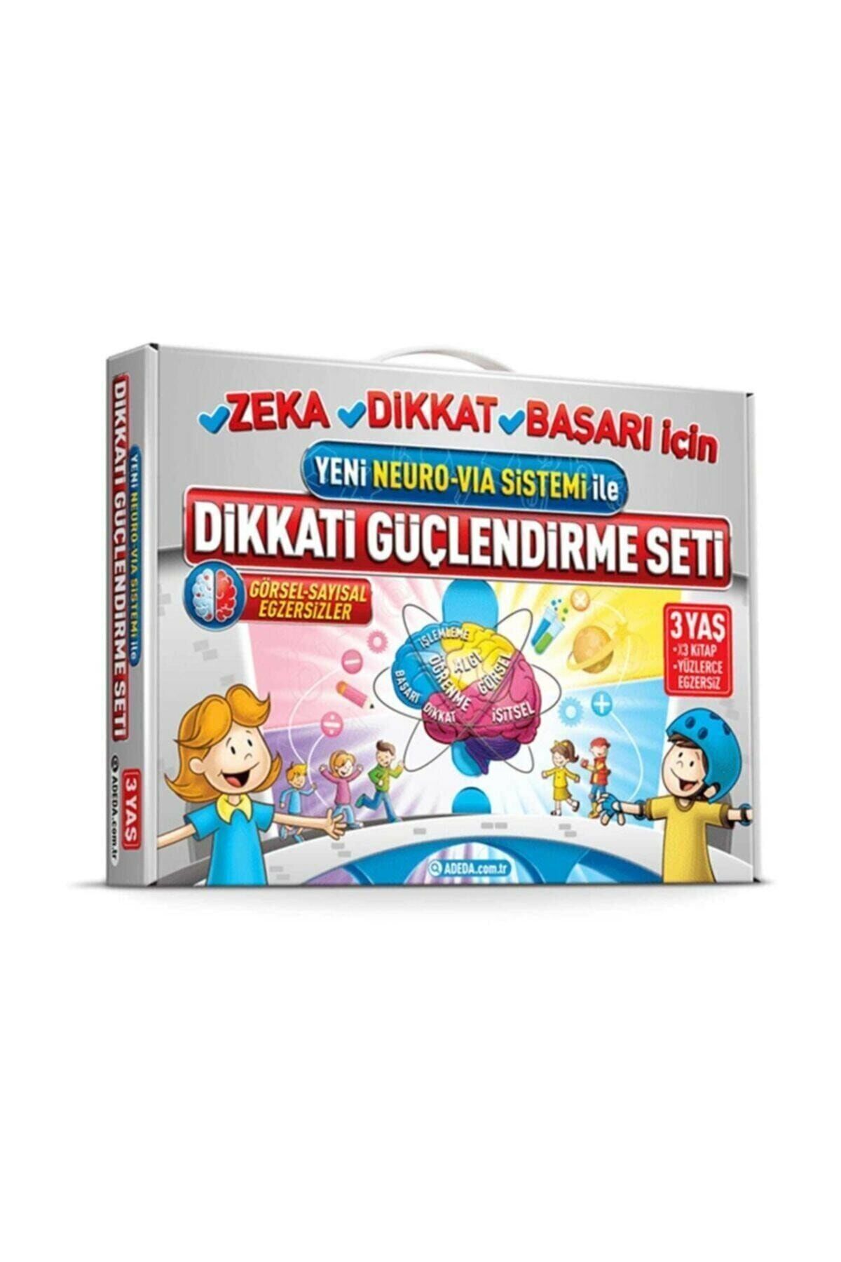 Dikkati Güçlendirme Seti Anasınıfı 3 Yaş - Osman Abalı