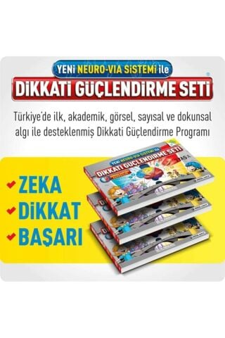 Dikkati Güçlendirme Seti Anasınıfı 3 Yaş - Osman Abalı