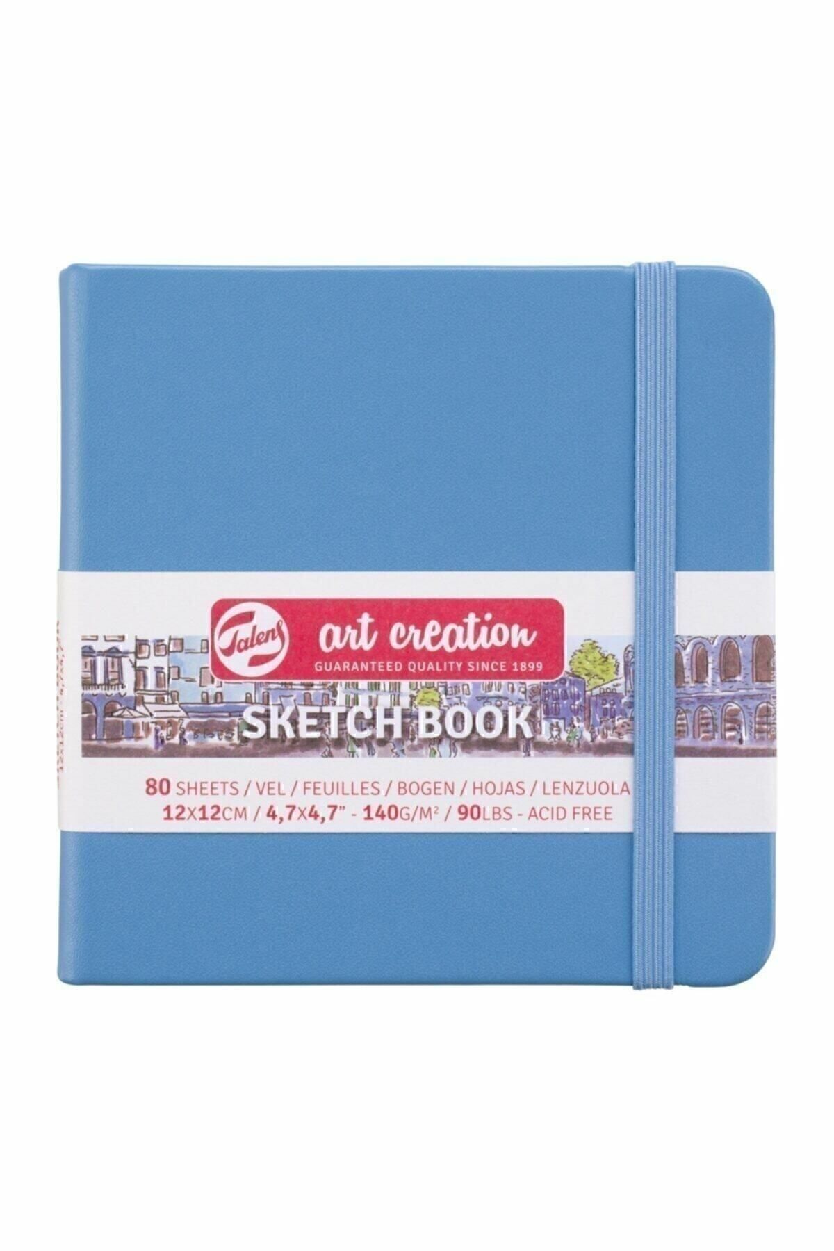 Art Creation Sketch Books Eskiz Defteri 140gr. 12 X 12 Mavi