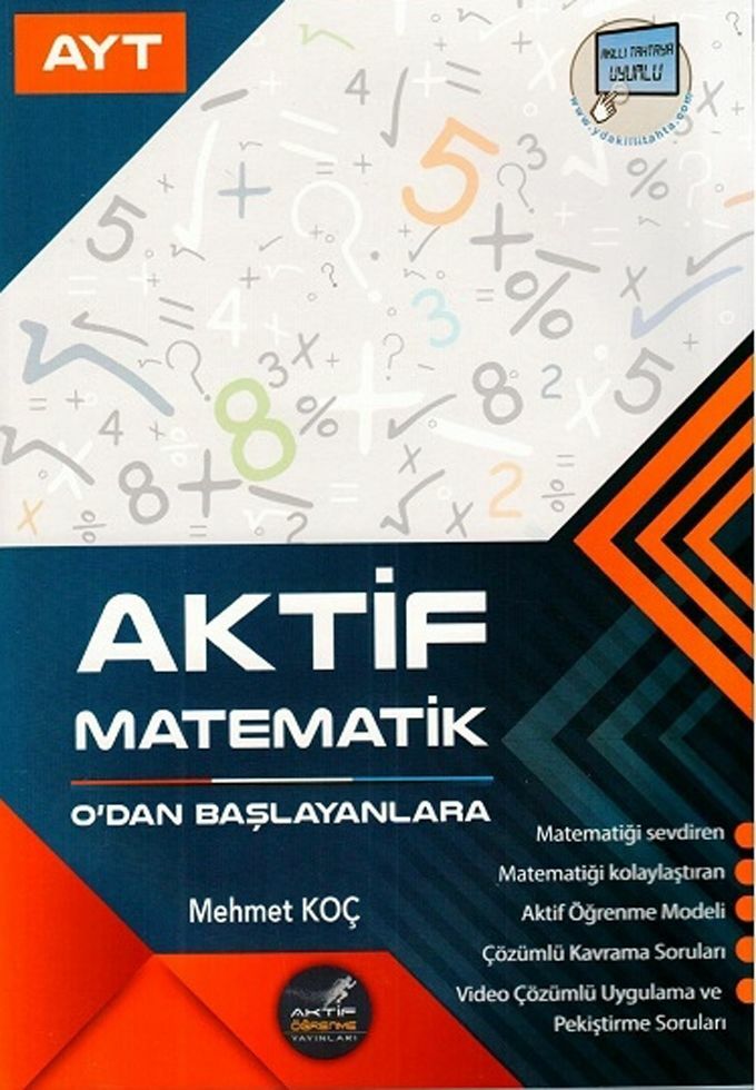 Aktif Öğrenme Yayınları AYT Aktif Matematik 0 dan Başlayanlara