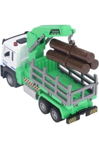 Ctoys ışıklı ve Sesli Kereste Taşıyıcı Kamyon - JS-117