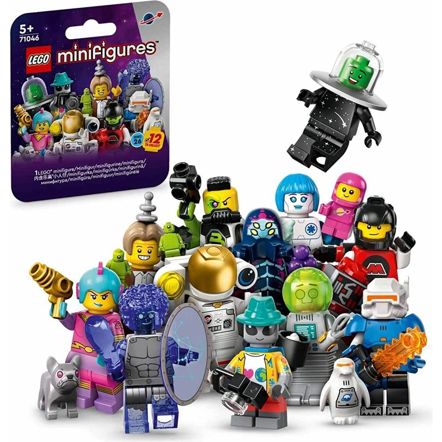 LEGO Minifigures Seri 26 Uzay 71046 - 9 Parça