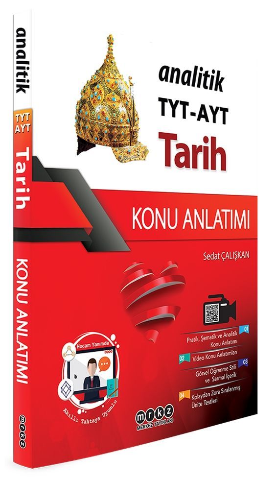 Merkez Yayınları TYT AYT Tarih Analitik Konu Anlatımı