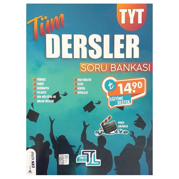 Tümler Yayınları TYT Tüm Dersler Soru Bankası