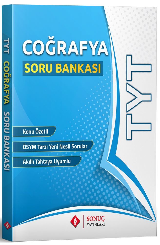 Sonuç Yayınları TYT Coğrafya Soru Bankası