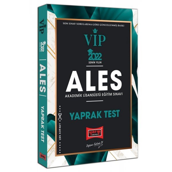 Yargı Yayınevi 2022 ALES VIP Yaprak Test